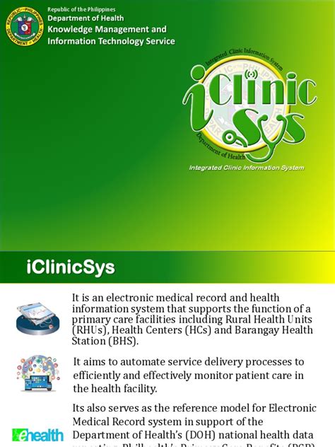 iclinicsys online|Integrated Clinic Information System (ClinicSys).